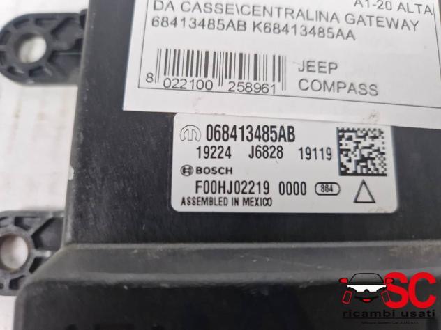 68413485AB 68413485AB CENTRALINA GATEWAY JEEP Compass Serie diesel - Foto 4