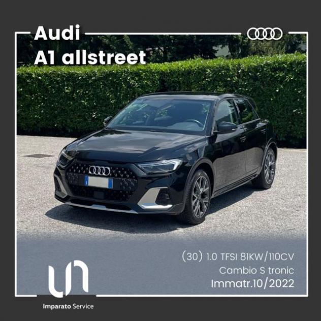 AUDI A1 allstreet (30) 1.0 TFSI S tronic 81KW/110CV rif. 23872913