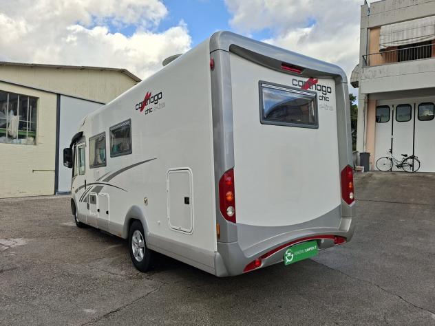 MOTORHOME CARTHAGO DUCATO BASCULANTE SEMIDINETTE GARAGE CLIMATIZZATORE FOTOVOLTAICO CAMPER CAMPEGGIO USATI GENERALI 1829 - Foto 3