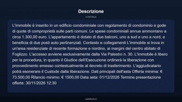 Immobile in asta di 111 m² in vendita a Foglizzo - Foto 13