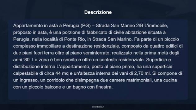 Immobile in asta di 44 m², box auto in vendita a Perugia - Foto 10