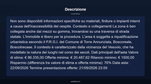 Immobile in asta di 100 m² in vendita a Torre Annunziata - Foto 18