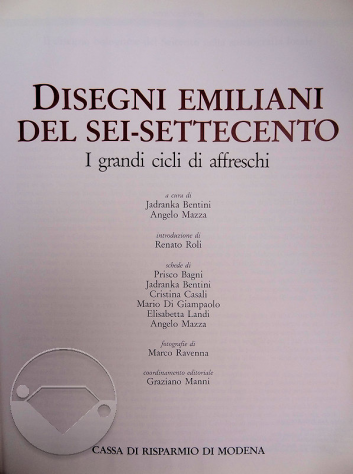 Libro 1990 Banca CRM: DISEGNI EMILIANI del '600-'700 - Foto 3