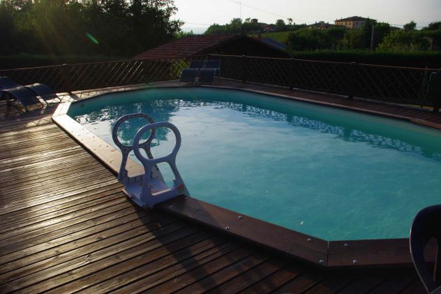 Vendo terreno con piscina e roulotte - Foto 8