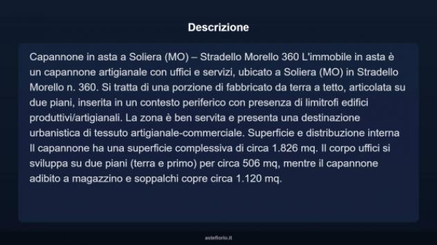 Immobile in asta di 1826 m² in vendita a Soliera - Foto 3