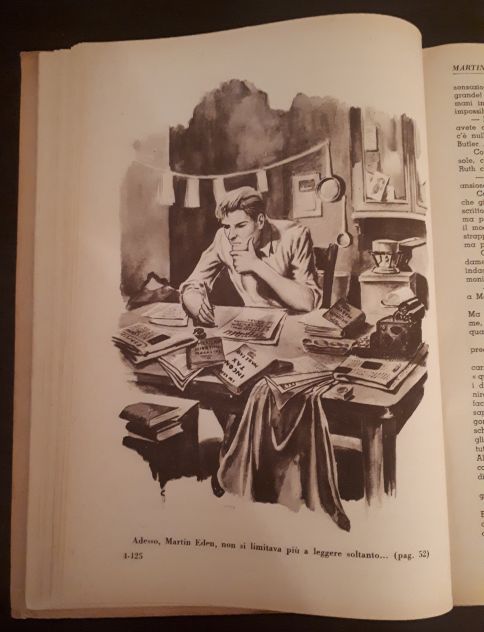 Martin Eden, JACK LONDON, EDITRICE CARROCCIO MILANO n. 225. - Foto 5
