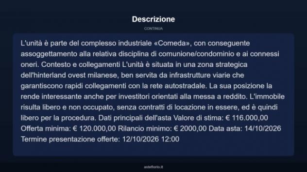 Immobile in asta di 140 m² in vendita a Settimo Milanese - Foto 8