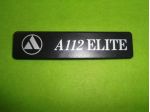 Logo scritta targhetta posteriore Autobianchi a112 Elite 6a serie ( 1983>) NUOVA