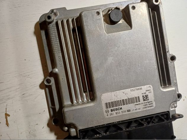 Fiat Ducato 2.0 ECU 0281033539 - 55278896 Ecu Centralina Motore Fiat Ducato 115 - Foto 2