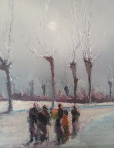 Dipinto di A. Devò - olio su tela - Foto 2