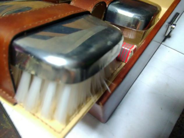 TROUSSE DA VIAGGIO MASCHILE VINTAGE 1950/60 - Foto 5
