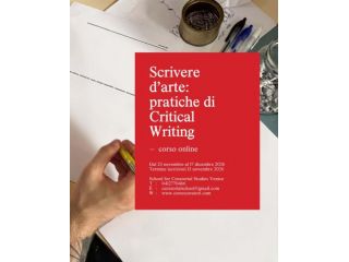 Corso online in critical writing