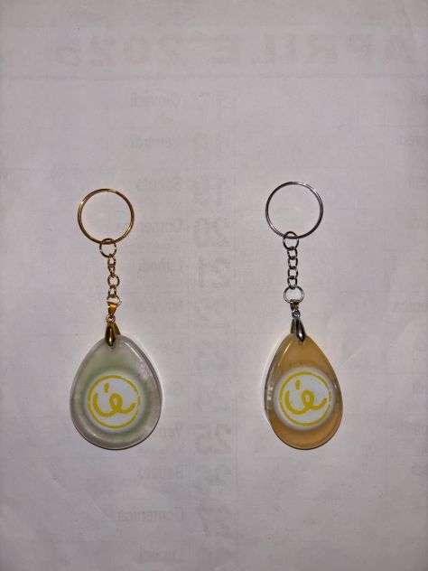 2 PORTA CHIAVI COME NUOVI UNICI HANDMADE CON TAPPI CERES DENTRO FATTI A MANO - Foto 6