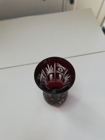 Vaso Vintage in cristallo di Boemia - Foto 4
