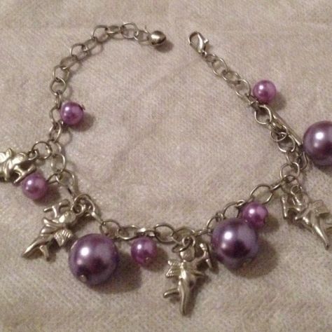BRACCIALETTI CON CIONDOLI PENDENTI 2 pz. - Foto 4