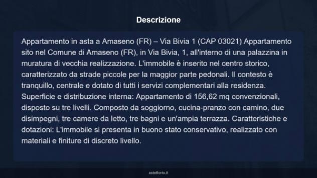 Immobile in asta di 156 m² in vendita a Amaseno - Foto 9