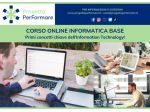 Corso online Informatica Base