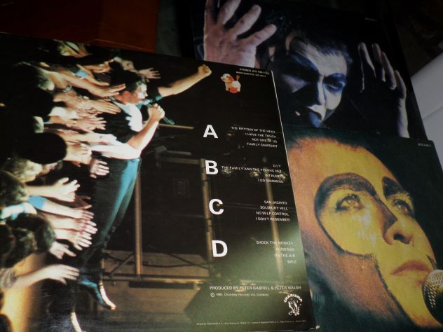 PETER GABRIEL (Genesis) Plays Live - 2 × LP / 33 giri 1983 Charisma - Foto 2