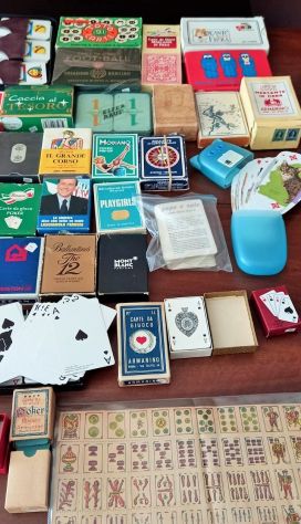 Collezione vintage  mazzi  carte gioco anche vergini. - Foto 5