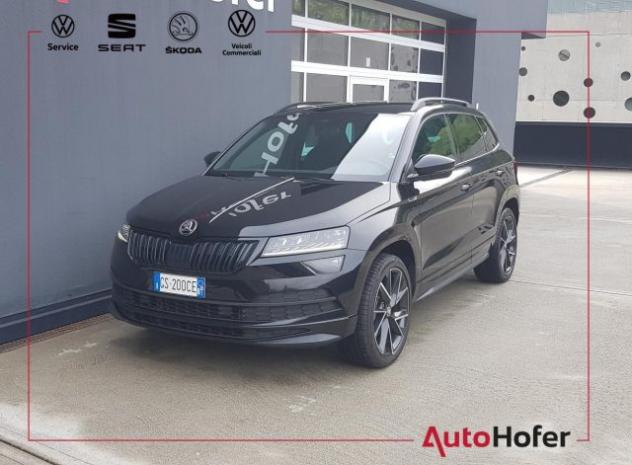 SKODA Karoq 2.0 TDI 4x4 DSG SportLine Camera GANCIO 19" DCC rif. 23732190
