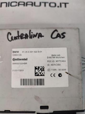 CENTRALINA COMFORT BMW X3 2° Serie 6135 9301522 diesel 1995 (10) - Foto 2