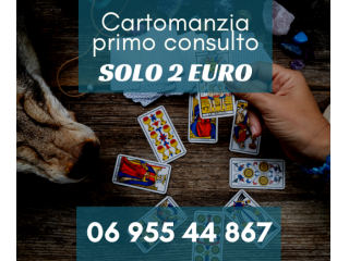Primo consulto a soli € 2 e hai più di 5 minuti GRATIS! Chiama