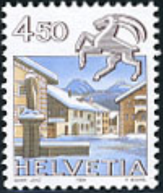 Francobolli nuovi da collezione serie "Zodiac" Svizzera - Foto 7