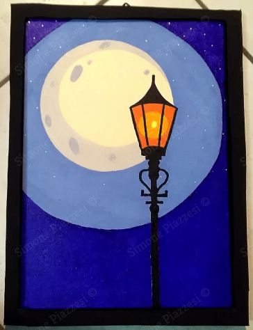 Quadro di Simone Piazzesi - TENERA È LA NOTTE (2024)