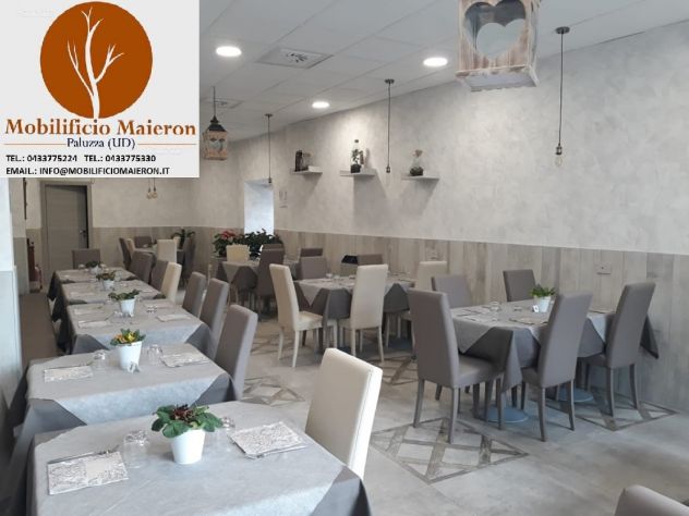 Sedie Imbottite Moderne Padova Per Arredamento Ristorante Bar Sushi - Foto 5