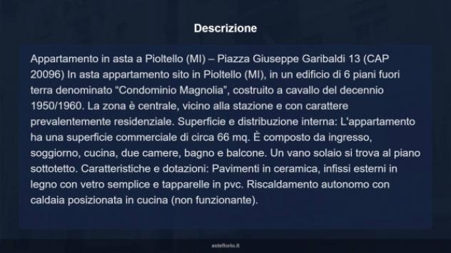 Immobile in asta di 66 m² in vendita a Pioltello - Foto 18