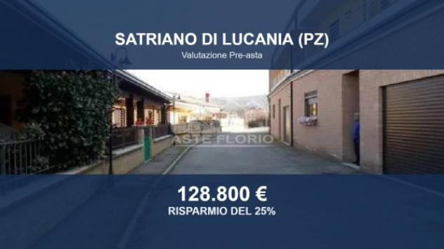 Immobile in asta di 202 m², box auto in vendita a Satriano di Lucania