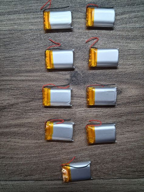 Batteria LiPo 3.7V 550 mAh 902030 Ricaricabile NUOVA - Foto 3