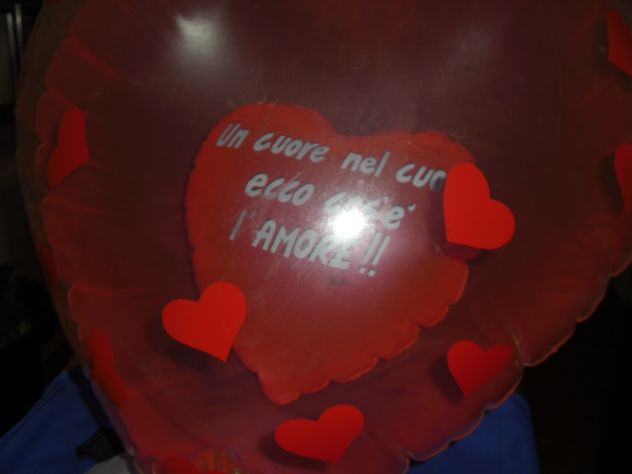 CUORE DOPPIO GONFIABILE CON DEDICA. - Foto 3