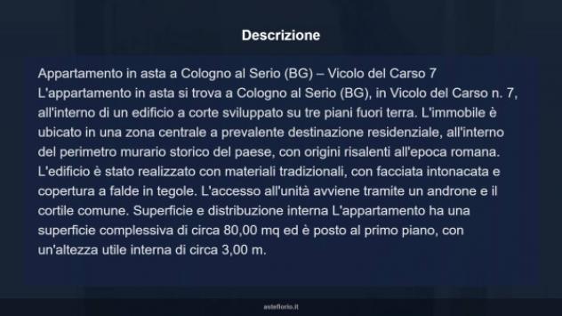 Immobile in asta di 80 m² in vendita a Cologno al Serio - Foto 18