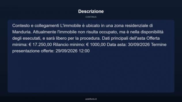 Immobile in asta di 60 m² in vendita a Manduria - Foto 4