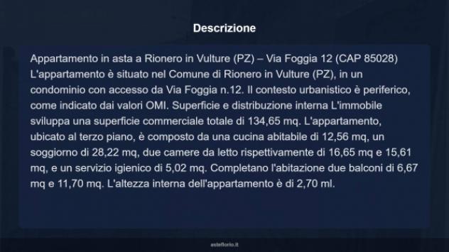 Immobile in asta di 134 m² in vendita a Rionero in Vulture - Foto 13