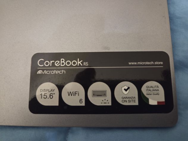 Notebook Microtech CoreBook R5 Argento - Foto 8