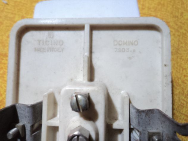 Pulsante Campanello con Targhetta portanome per scatola tonda VINTAGE - Foto 2