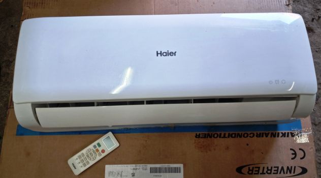 HAIER CLIMATIZZATORE UNITA' INTERNA + ESTERNA GAS R32 comp. spedizione - Foto 3