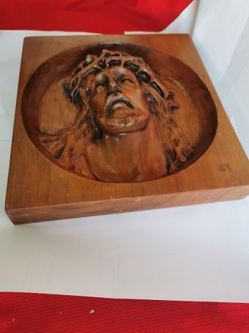 VOLTO DI GESU" ( NOCE MASSELLO ) - Foto 5
