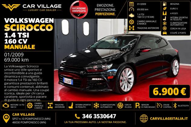 Volkswagen Scirocco 1.4 TSI 160CV