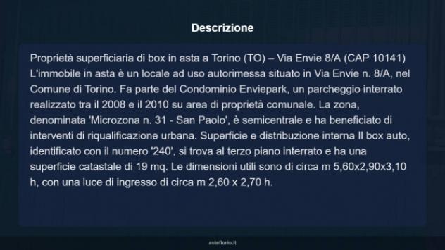 Immobile in asta di 19 m² in vendita a Torino - Foto 10