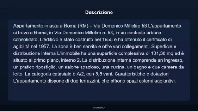 Immobile in asta di 101 m² in vendita a Roma - Foto 3
