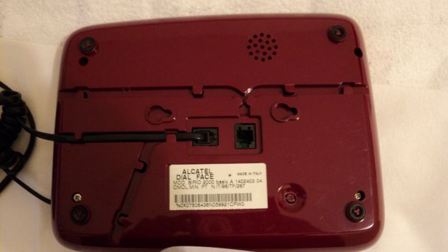 TELEFONO SIRIO BASIC  ROSSO VINTAGE - Foto 2