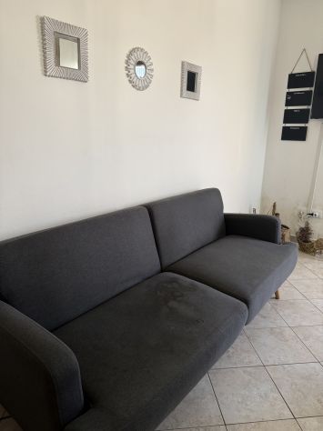 DIVANO LETTO MAISON DU MONDE 220 CM + 2 CUSCINI - Foto 2