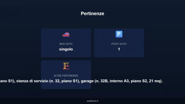 Immobile in asta di 495 m² con più di 5 locali e box auto in vendita a Roma - Foto 17