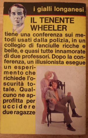 IL MAGO IN COLLEGIO, I GIALLI LONGANESI 1972. - Foto 3
