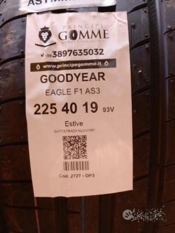 4 gomme 225 40 19 goodyear a2727 - Foto 2
