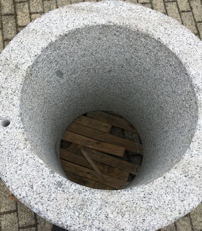 Pozzo da giardino in vera pietra granito - Foto 4