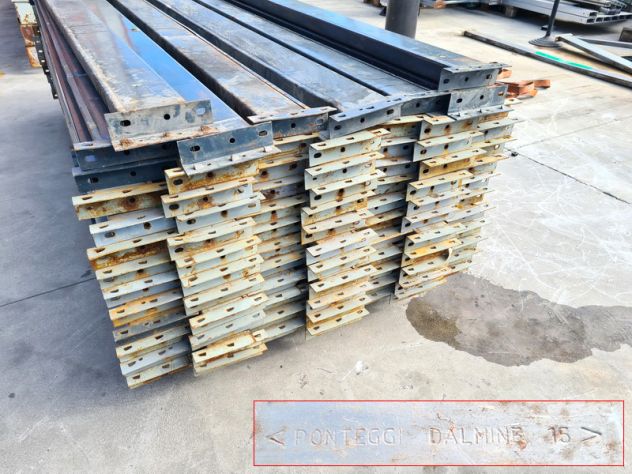 14 metri di scaffalatura porta pallet usata - Foto 5